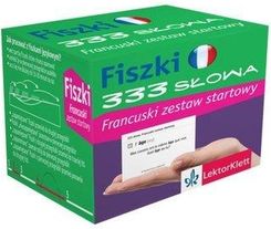 Zdjęcie Fiszki 333 słowa Francuski Zestaw startowy PONS W.1 - Pułtusk