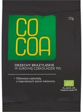 Zdjęcie COCOA Orzechy brazylijskie w surowej czekoladzie BIO 70g - Poznań