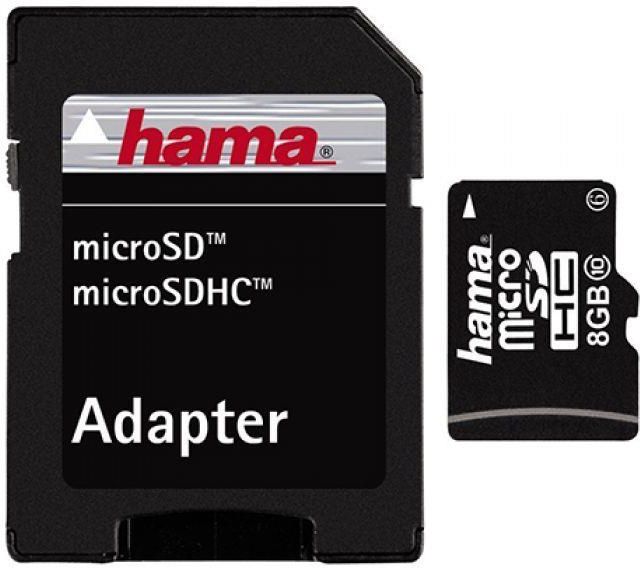 Karta pamięci do aparatu HAMA microSDHC 8GB Class 10 114769 Ceny i