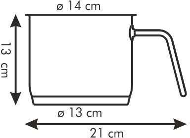 Tescoma home profi 14cm 1,8l 774446 - zdjęcie 2