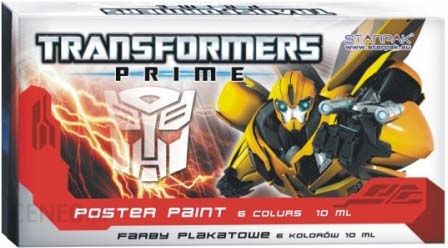 Starpak Farby Plakatowe 6 Kolorów Transformers 176675