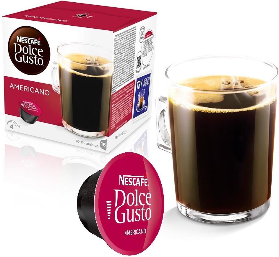 Kapsułki do ekspresów Nescafe Kapsułki Do Nescafe Dolce Gusto Americano