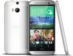 Smartfon HTC ONE M8 Srebrny - zdjęcie 1