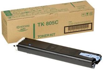 Tusz Kyocera Mita TK805C 370AL510 Cyan Oryginalny TK805C 370AL510 Do