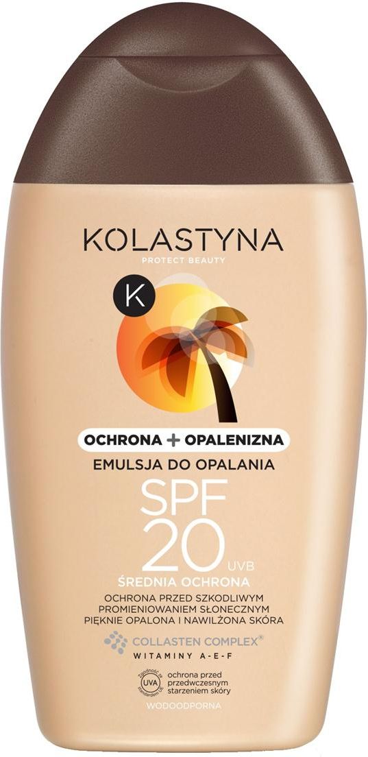 Kolastyna Emulsja Do Opalania Ochrona Opalenizna Spf Rednia Ochrona