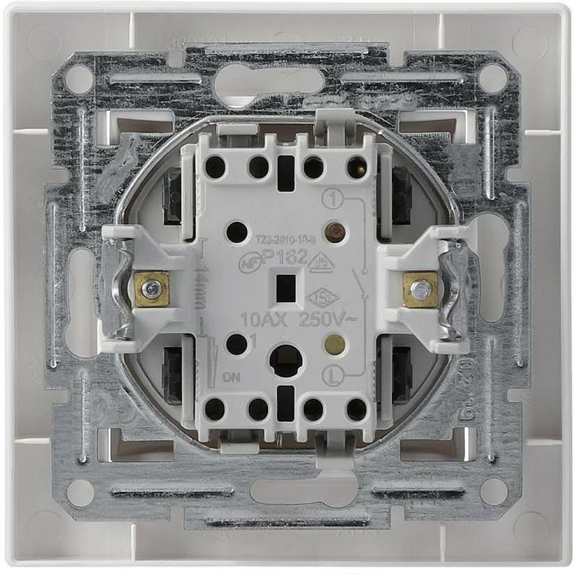 Schneider Electric Asfora Łącznik Jednobiegunowy Biały EPH0100121