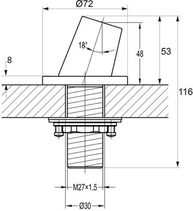 Omnires Pierścień nawannowy H14 - zdjęcie 3