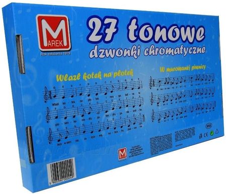 Marek Dzwonki Chromatyczne Cymbałki 27-Tonowe M05 - zdjęcie 2