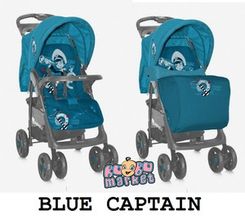 Wózek Bertoni Lorelli Foxy Blue Captain Spacerowy - zdjęcie 1