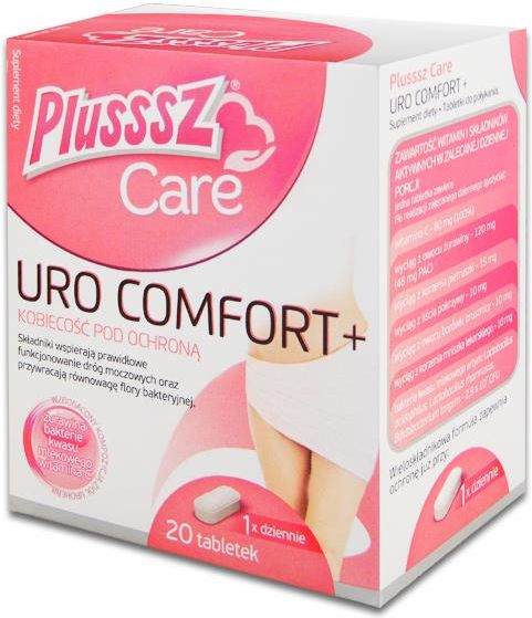 Plusssz Care Uro Comfort 20 Tabletek Opinie I Ceny Na Ceneo Pl