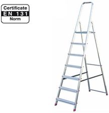 Zdjęcie Krause 000743 CORDA drabina aluminiowa wolnostojąca 7 stopni - Ryglice