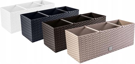 Prosperplast Skrzynka Z Systemem Nawadniania Rato Case Drtc800 Antracyt 33x80x32c m - zdjęcie 3