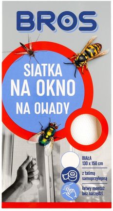 Bros Siatka Na Okno 130X150 Biała - zdjęcie 6