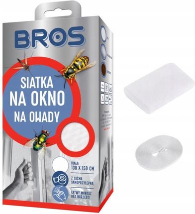 Bros Siatka Na Okno 130X150 Biała - zdjęcie 2