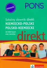 Nauka Niemieckiego Szkolny S Ownik Direkt Niemiecko Polski Polsko