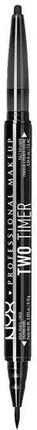 NYX Professional Makeup Two Timer Dual Ended- Eyeliner Dwustronny eyeliner Jet black 1 g - zdjęcie 3
