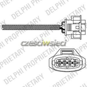 Zdjęcie Sonda lambda DELPHI ES20315-12B1 - Mielec