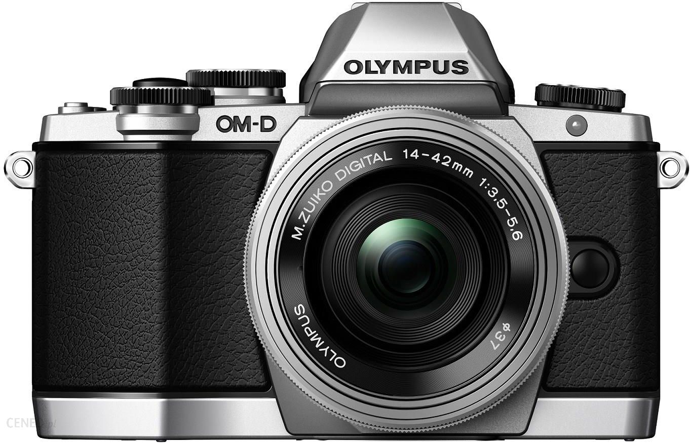Olympus OM-D E-M10 Srebrny + 14-42mm II