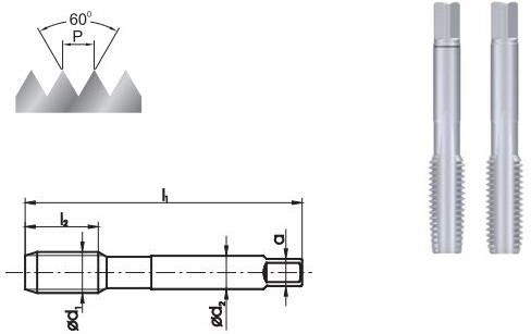 Zestaw narzędziowy Fanar Komplet Gwintownik W NGmm 2 M16x1 5 A1 220001