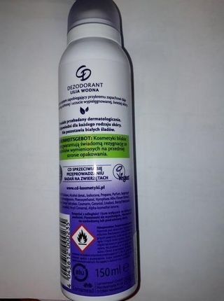 CD Linia Wodna Dezodorant Spray 150 ml - zdjęcie 3