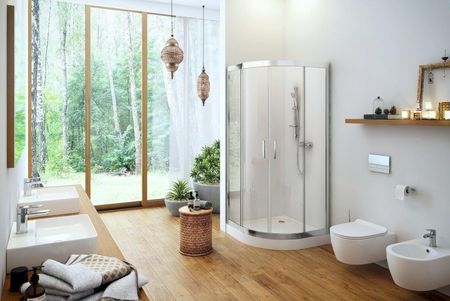 Excellent Actima 201 90x90x190 R55 szkło transparentne EasyClean KAAC.1801.900 - zdjęcie 3