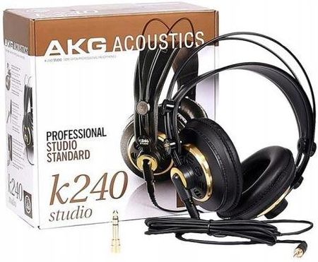 Akg K240 Studio Czarno-Złoty - zdjęcie 4