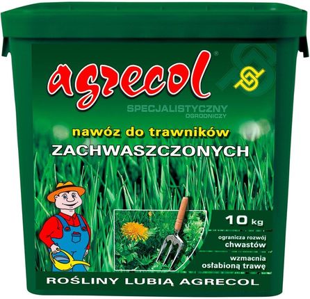 Agrecol Nawóz Do Trawników Zachwaszczonych 10kg
