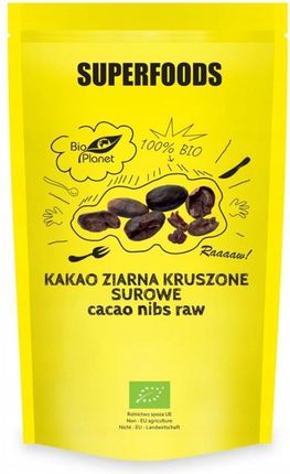 Bio Planet Kakao Ziarna Kruszone Surowe Bio 250g - zdjęcie 2