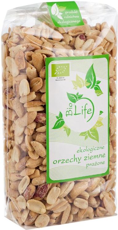 Biolife Orzechy Ziemne Prażone Bio 350g Ceny i opinie Ceneo pl