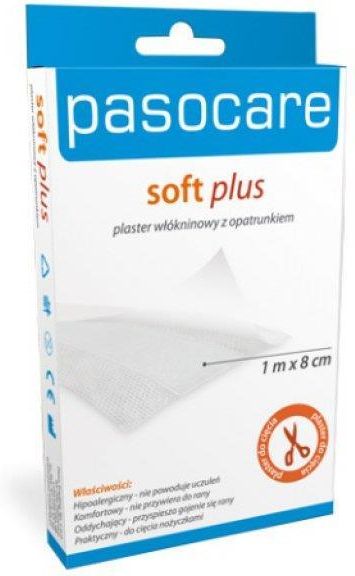 Pasocare Plaster W Kninowy Z Opatrunkiem Soft Plus Mx Cm Opinie I