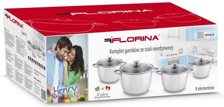 Florina Garnki Henry 8-el. DM-FT37 - zdjęcie 3