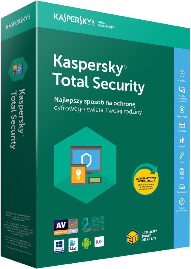 Kaspersky Lab Kaspersky Total Security Multi Device Pc Lata