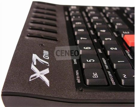 Klawiatura A4 Tech X7 G100 - zdjęcie 2