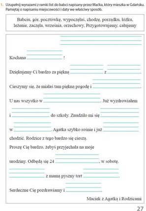 Chcemy dobrze czytać i pisać. Owocna Edukacja. Klasy 1-3. Część 3 - zdjęcie 3