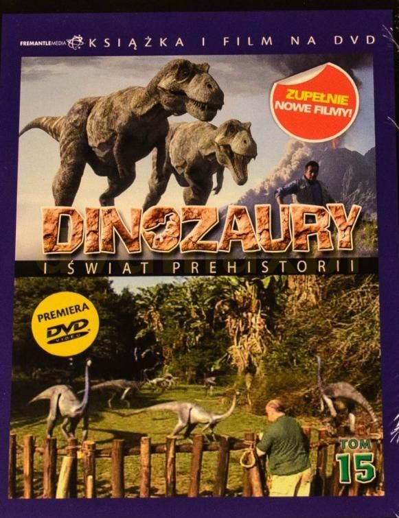 Film DVD Dinozaury i Świat Prehistorii Tom 15 Park Prehistoryczny W