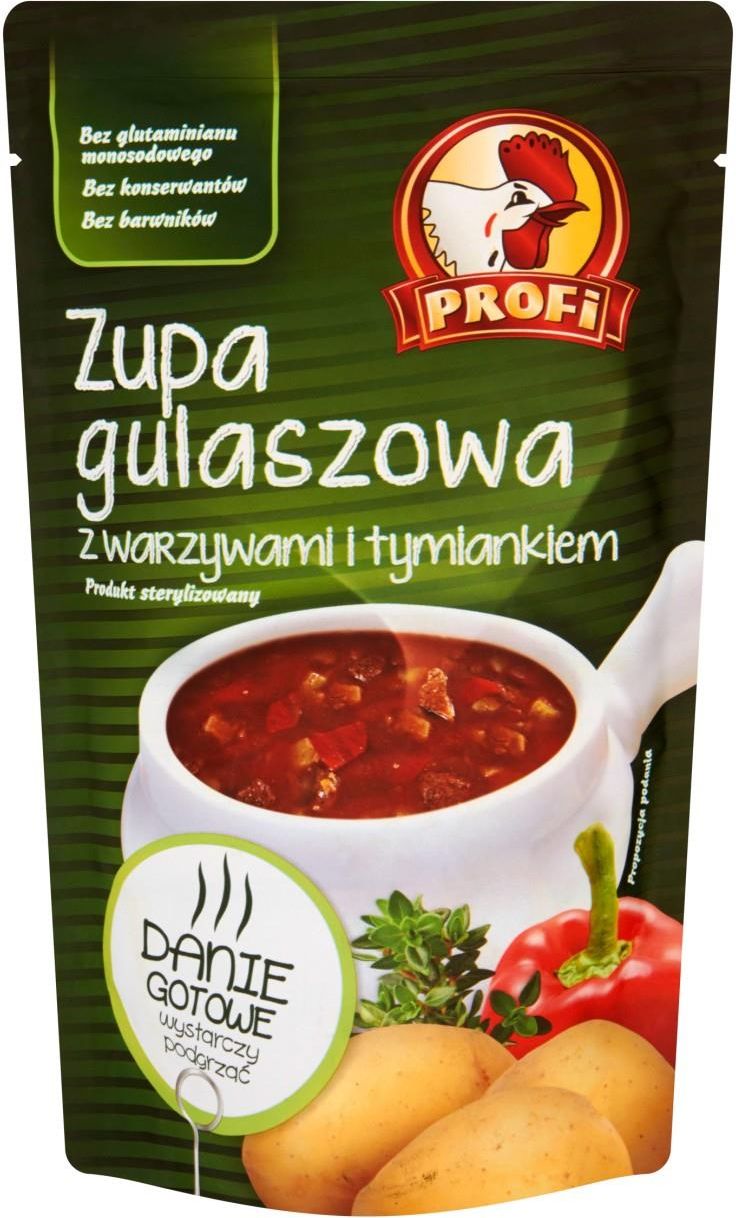 Profi 450G Zupa Gulaszowa Z Warzywami I Tymiankiem Ceny I Opinie