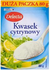 Delecta Kwasek Cytrynowy 80G Ceny I Opinie Ceneo Pl