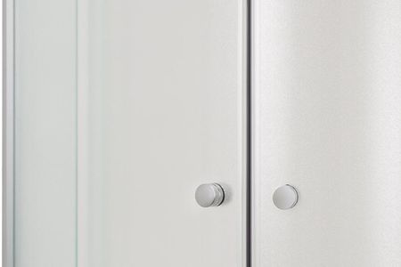 Invena Vitoria 80x80x180 R55 profile chrom szkło mrożone AK-49-186 - zdjęcie 2