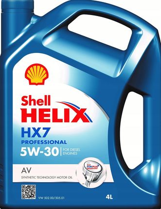 Shell Helix Hx7 Professional Av 5W30 4l - zdjęcie 2