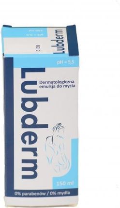 Lubderm Dermatologiczna Emulsja do Mycia 150ml - zdjęcie 2