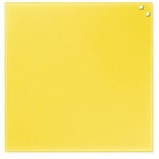 Zdjęcie Naga Szklana tablica magnetyczna żółta 45x45 (10740) - Wrocław