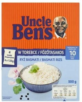 Uncle Ben s Ryż basmati 500 g 4 torebki Ceny i opinie Ceneo pl