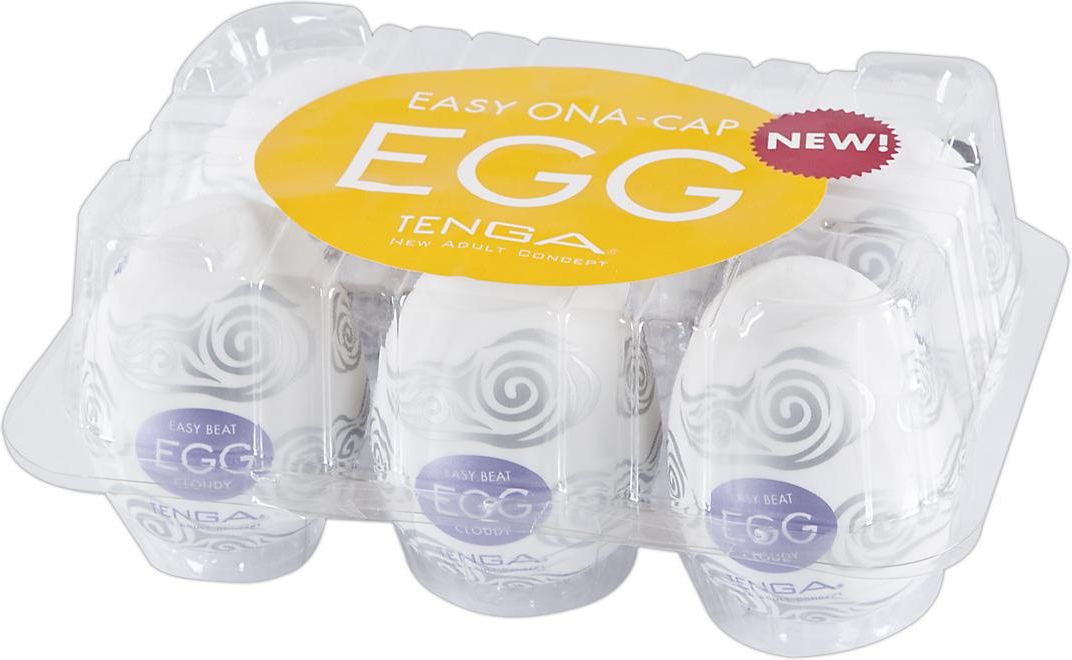 Мастурбатор Tenga Egg Hard-Boiled Cloudy EGG-010 - Tenga - Не анатомические мастурбаторы - Купить