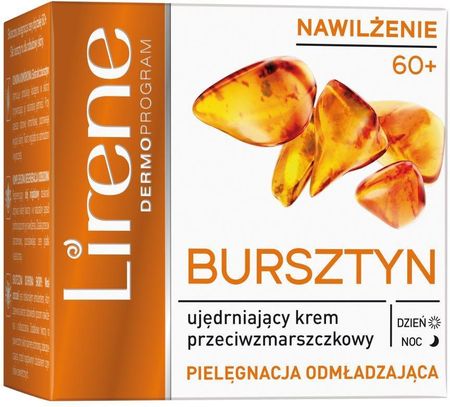 Krem Lirene Pielęgnacja Odmładzająca 60+ Intensywny Przeciwzmarszczkowy Odbudowa na dzień i noc 50ml - zdjęcie 4