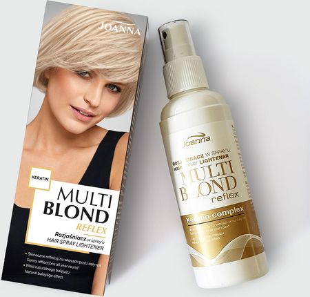Joanna Multi Blond Reflex Rozjaśniacz w spray'u - zdjęcie 5