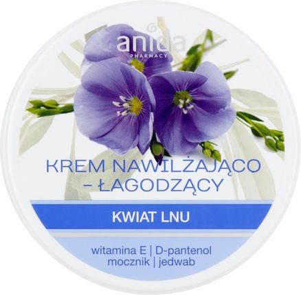 Krem Anida nawilżająco-łagodzący Kwiat Lnu na dzień i noc 125ml - zdjęcie 3