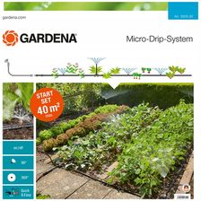Zdjęcie Gardena Micro-Drip-System - zestaw podstawowy na grządki i rabaty (13015-20) - Jasło