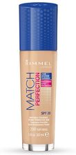 Zdjęcie Rimmel Match Perfection Foundation SPF20 podkład w płynie 200 Soft Beige 30ml - Nidzica