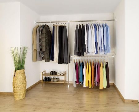Wenko Teleskopowy Organizer Na Ubrania 3 Części 6200030100 - zdjęcie 2