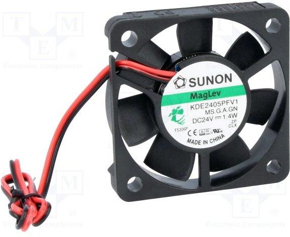 Sunon Wentylator DC Osiowy 24VDC 50x50x10mm 21 25m3 H 35dBA Vapo